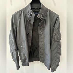 Mens Polo Ralph Lauren Grey Bomber Jacket - XL
